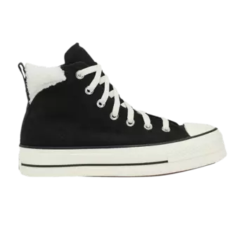 Кроссовки Chuck Taylor All Star Lift Platform High 'Puff - Black Egret', черный