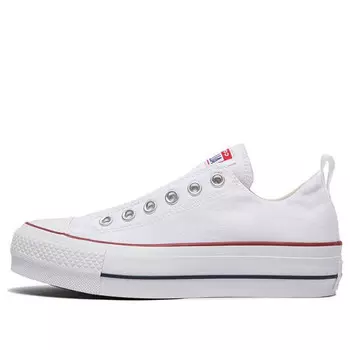 Кроссовки chuck taylor all star lift slip ox 'white' Converse, белый