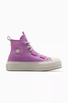 Кроссовки Chuck Taylor All Star Lift Utility Converse, розовый