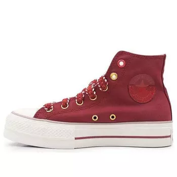 Кроссовки chuck taylor all star lift yotd 'red' Converse, красный