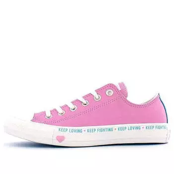 Кроссовки chuck taylor all star low 'love the progress' Converse, розовый