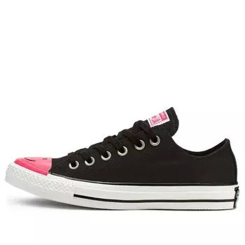 Кроссовки chuck taylor all star low 'neon nights - black racer pink' Converse, черный