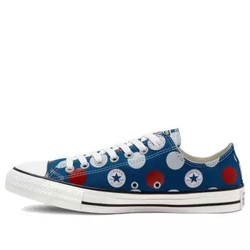 Кроссовки chuck taylor all star low 'patch play - court blue' Converse, синий
