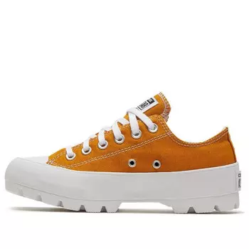 Кроссовки chuck taylor all star low 'seasonal lugged - saffron yellow' Converse, желтый
