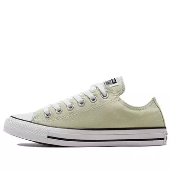 Кроссовки chuck taylor all star low-top sneakers green Converse, зеленый