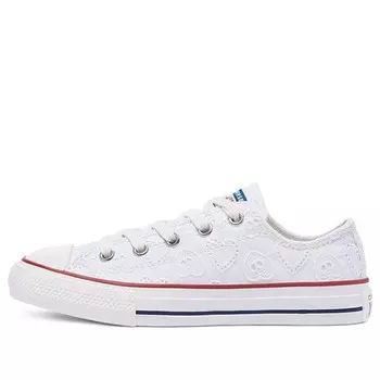 Кроссовки chuck taylor all star low top 'vintage white' Converse, белый