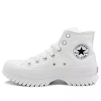 Кроссовки chuck taylor all star lugged 2.0 high 'white black' Converse, белый