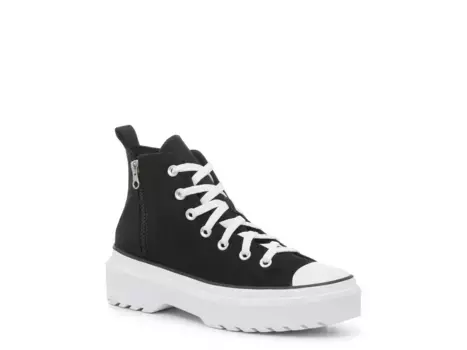 Кроссовки Chuck Taylor All Star Lugged Lift High-Top Sneaker Converse, черно-белый