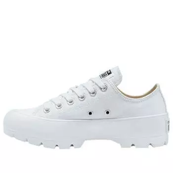Кроссовки chuck taylor all star lugged low 'triple white' Converse, белый