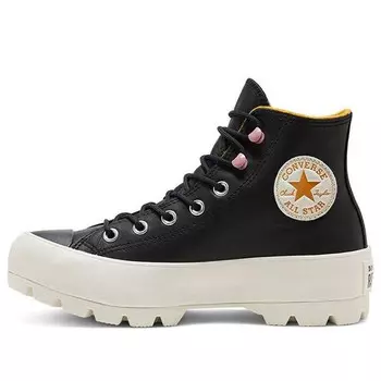 Кроссовки chuck taylor all star lugged winter high gtx 'black saffron yellow' Converse, черный