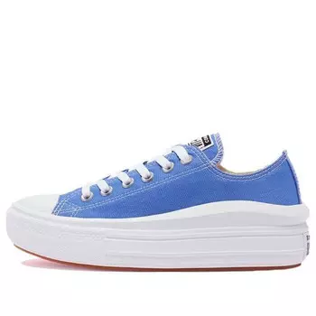 Кроссовки chuck taylor all star move 'blue white' Converse, синий