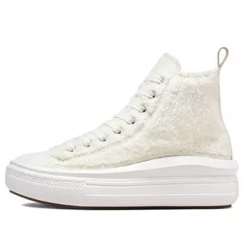 Кроссовки chuck taylor all star move high 'perfect is not perfect - egret' Converse, белый