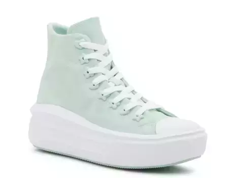 Кроссовки Chuck Taylor All Star Move High-Top - женские Converse, Sticky Aloe Green