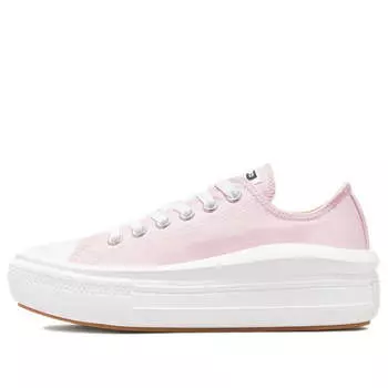 Кроссовки chuck taylor all star move low 'pink foam' Converse, розовый