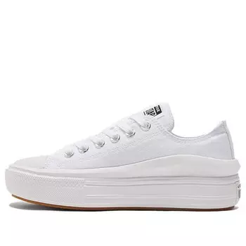 Кроссовки chuck taylor all star move low 'white' Converse, белый