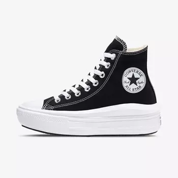 Кроссовки Chuck Taylor All Star Move на платформе Converse, черный