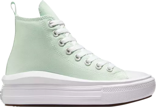 Кроссовки Chuck Taylor All Star Move Platform High GS 'Sticky Aloe', синий