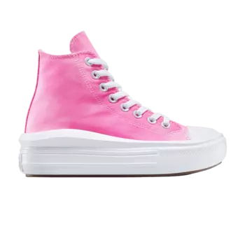 Кроссовки Chuck Taylor All Star Move Platform High GS 'Chaos Fuchsia', розовый