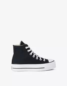 Кроссовки Chuck Taylor All Star на платформе Converse, черный