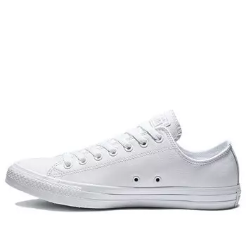 Кроссовки chuck taylor all star ox leather 'white' Converse, белый
