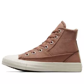 Кроссовки chuck taylor all star patchwork high top 'clay pot' Converse, бежевый