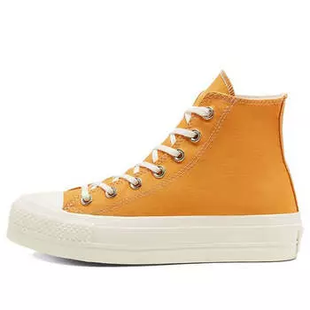 Кроссовки chuck taylor all star platform high 'sunflower gold' Converse, желтый