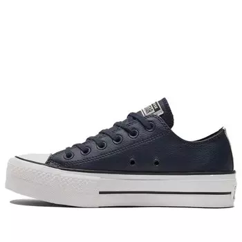 Кроссовки chuck taylor all star platform low 'anodized metals - obsidian' Converse, синий