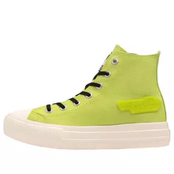 Кроссовки chuck taylor all star plts hi 'the powerpuff girls buttercup' Converse, зеленый