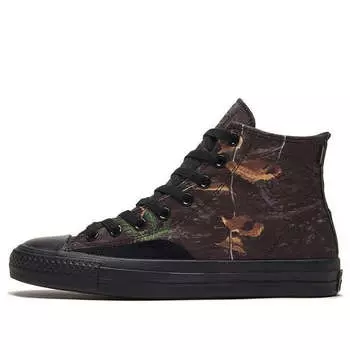 Кроссовки chuck taylor all star pro black/brown leaves Converse, черный