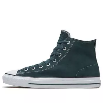 Кроссовки chuck taylor all star pro 'classic suede - faded spruce' Converse, зеленый