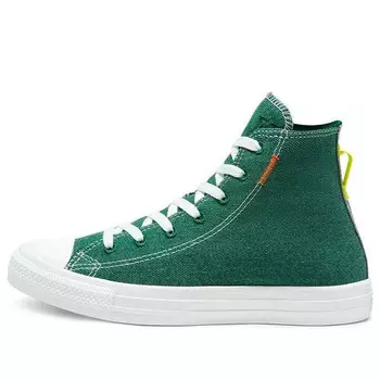 Кроссовки chuck taylor all star renew high 'midnight clover' Converse, зеленый