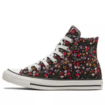 Кроссовки chuck taylor all star retro floral sneakers Converse, мультиколор