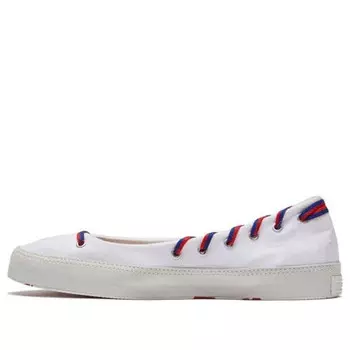 Кроссовки chuck taylor all star rina low up 'white/blue/red' Converse, белый