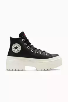 Кроссовки Chuck Taylor All Star с проушинами на каблуке Converse, черный
