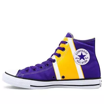 Кроссовки chuck taylor all star se hi 'los angeles lakers' Converse, фиолетовый