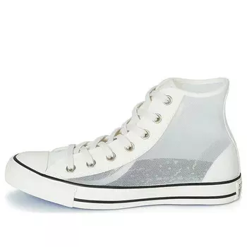 Кроссовки chuck taylor all star see thru high top white Converse, белый