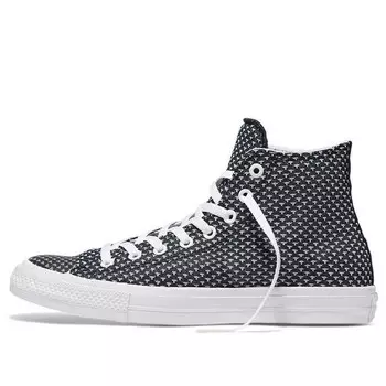 Кроссовки chuck taylor all star sneakers black/white Converse, черный