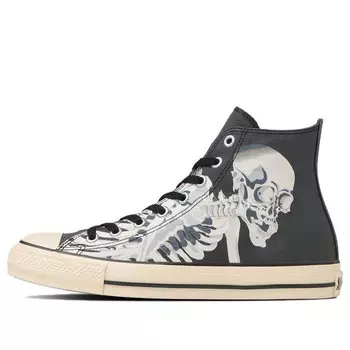 Кроссовки chuck taylor all star ukiyoeprint skull high top 'grey' Converse, серый
