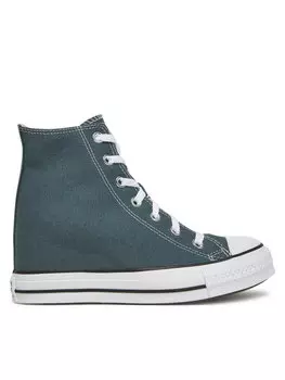 Кроссовки Chuck Taylor All Star Wedge A13841C Converse, зеленый