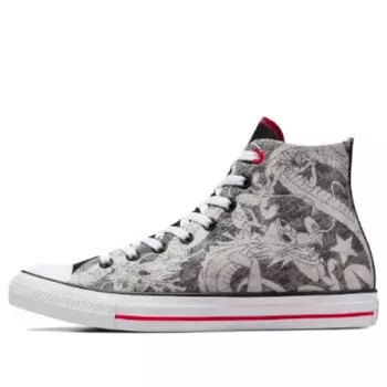 Кроссовки chuck taylor all star yotd high top 'dragon graphic black white' Converse, черный