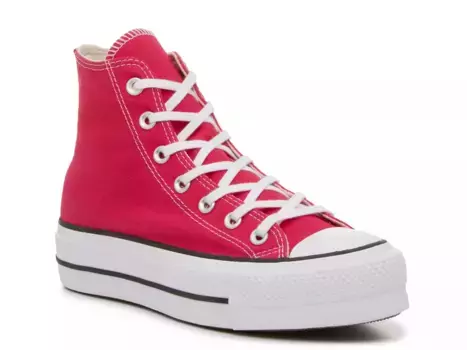 Кроссовки Chuck Taylor High-Top Platform - женские Converse, Bright Pink