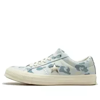 Кроссовки chuck taylor one star ox 'blue tint camo' Converse, синий