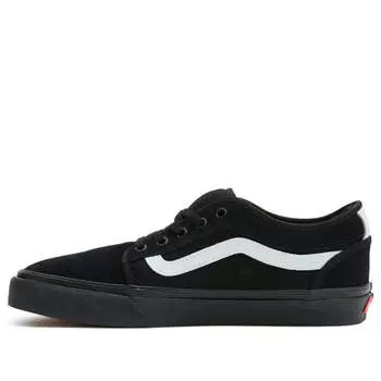 Кроссовки chukka low sidestripe 'black' Vans, черный