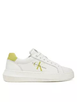 Кроссовки Chunky Cupsole Laceup Mon Lth YW0YW00823 Calvin Klein Jeans, белый