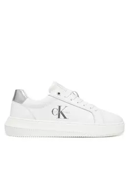 Кроссовки Chunky Cupsole Lth Silver YW0YW01876 Calvin Klein Jeans, белый
