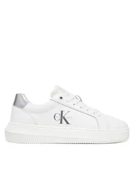 Кроссовки Chunky Cupsole Lth Silver YW0YW01876 Calvin Klein Jeans, белый