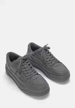 Кроссовки CHUNKY SOLE PULL&BEAR, цвет Mottled Dark Grey