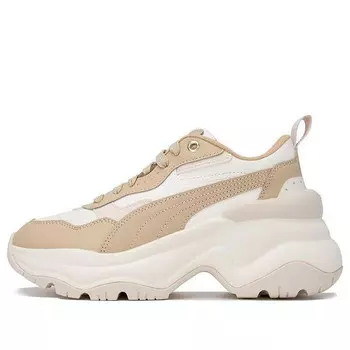 Кроссовки cilia wedge 'warm white toasted almond' Puma, золотой
