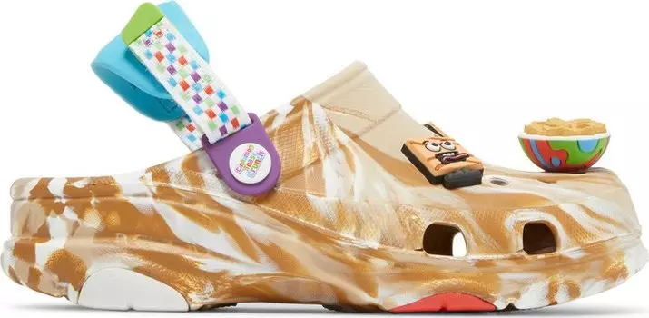 Кроссовки Cinnamon Toast Crunch x Classic All-Terrain Clog Kids, коричневый