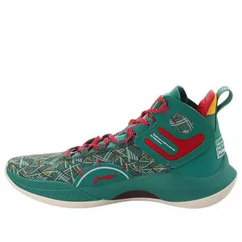 Кроссовки cj1 cj mccollum Li-Ning, зеленый